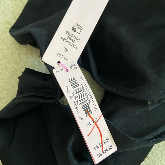 Victoria’s Secret NWT black Swim bottom size XL - Picture 2 of 6
